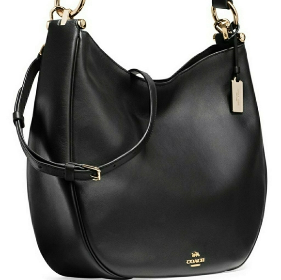 SOLD FOR 500.00🎉2xHP🎉Coach Retail Glovetanned Leather Noma+Free Purse Charm - Picture 7 of 7